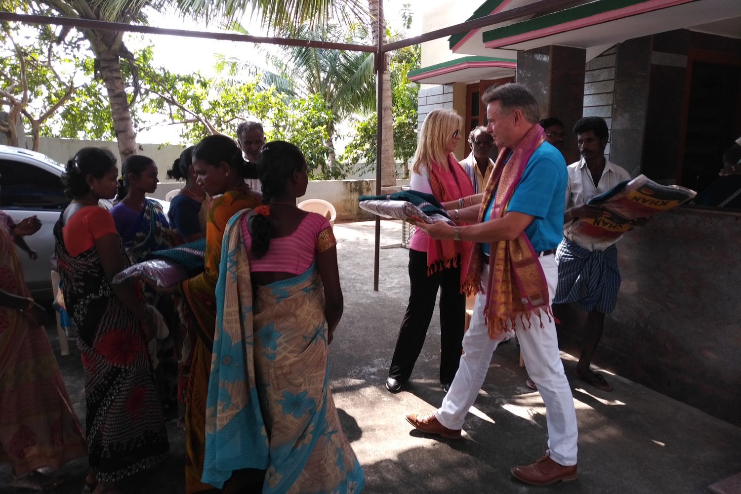 Charity work in the South of India over Christmas 2017
